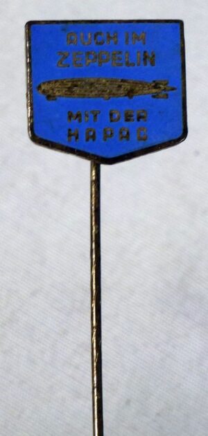 Hamburg Amerika Line Zeppelin Stickpin