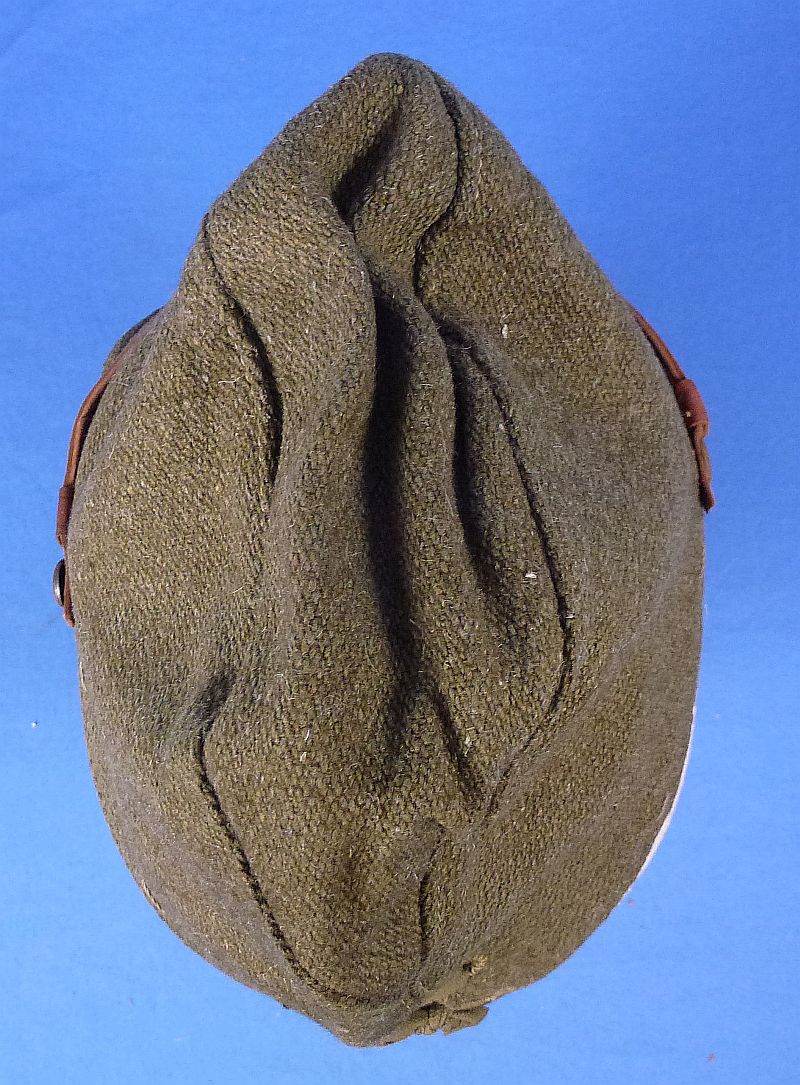 Near Mint 1944 Dated Japanese Army EM/NCO Green Wool Field Cap - Image 6