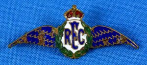 WWI British Royal Flying Corps Sweetheart Wing