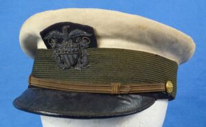 WWI U.S. Navy Officer's Summer Cap