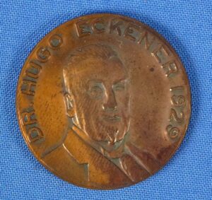 1929 Graf Zeppelin World Flight Commemorative Medal