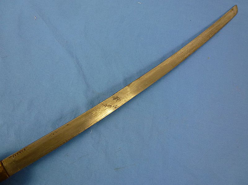 WWII Japanese Late War Type 95 NCO Sword by Nagoya Arsenal with Matching Numbers - Image 4