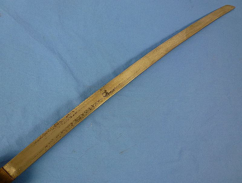 WWII Japanese Late War Type 95 NCO Sword by Nagoya Arsenal with Matching Numbers - Image 5