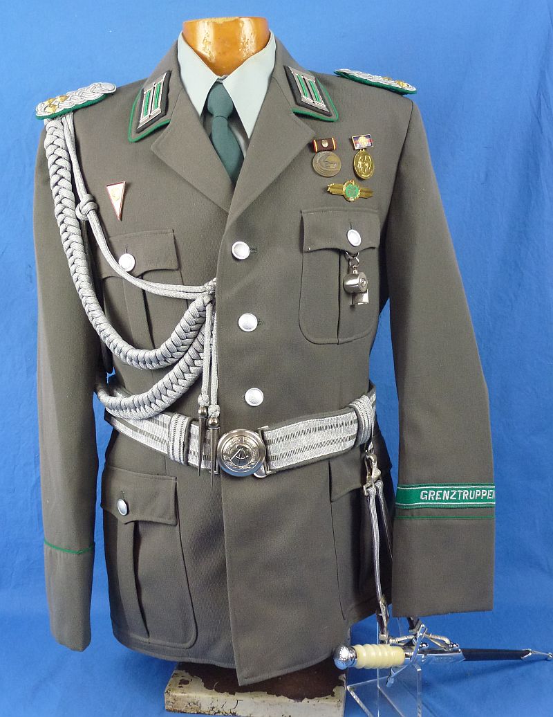 DDR East German Oberst of Border Troops Uniform with Dagger - Image 2