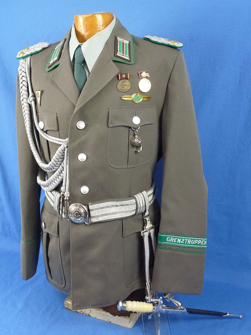 DDR East German Oberst of Border Troops Uniform with Dagger - Image 3
