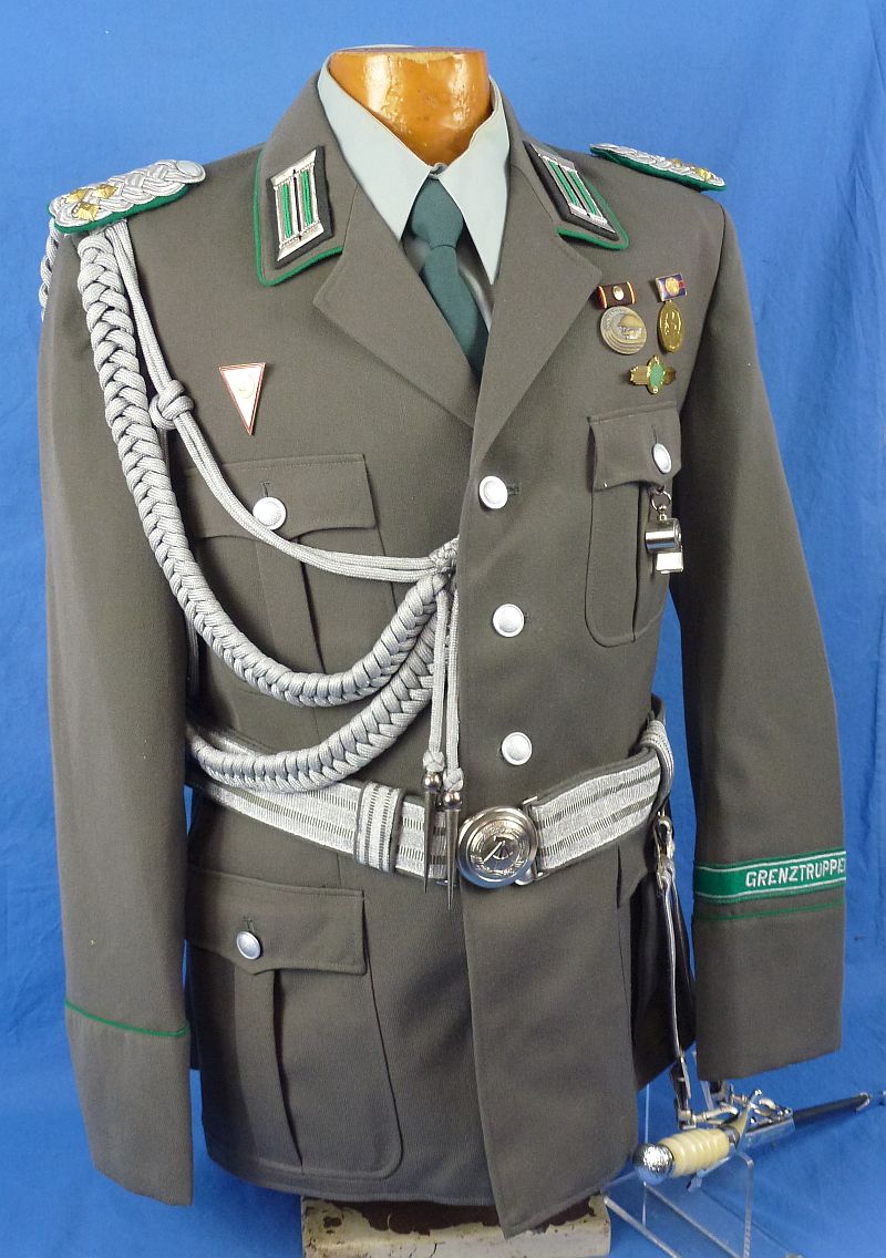 DDR East German Oberst of Border Troops Uniform with Dagger - Image 4
