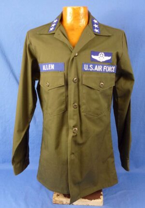 The Uniform Shirt of U.S. Air Force Chief of Staff General Lew Allen, Jr.