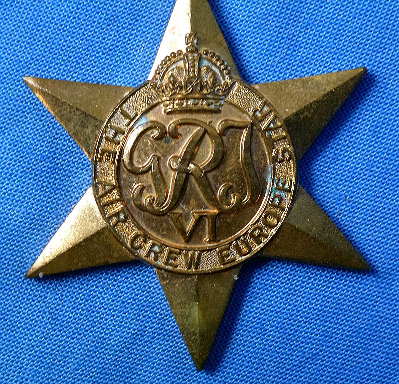 WWII British Medals Group with "Air Crew Europe" Star - Image 4