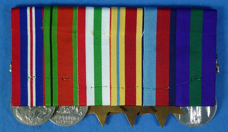 WWII British Medals Bar to the Green Howards (Alexandra, Princess of Wales's Own Yorkshire Regiment) - Image 2