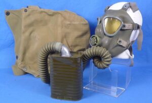WWII U.S. Army Gas Mask in Carrying Bag