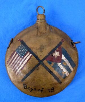 Spanish American War "Boys of 99" Souvenir Canteen