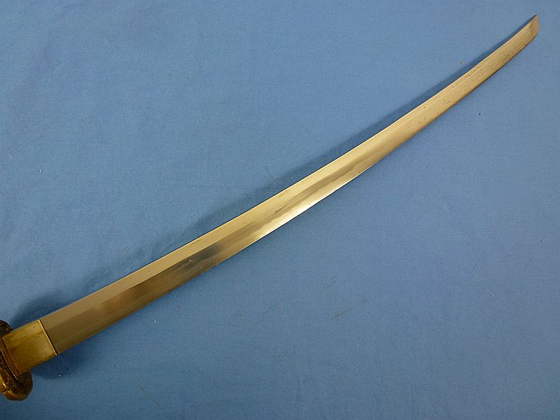 Signed WWII Japanese Army Officer Shin Gunto Sword by an Army Approved Swordsmith - Image 5