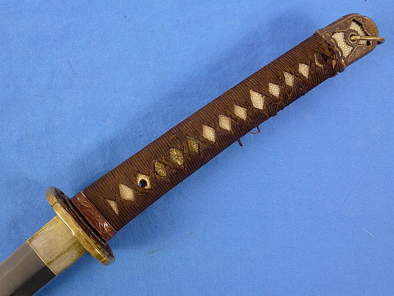Signed WWII Japanese Army Officer Shin Gunto Sword by an Army Approved Swordsmith - Image 7