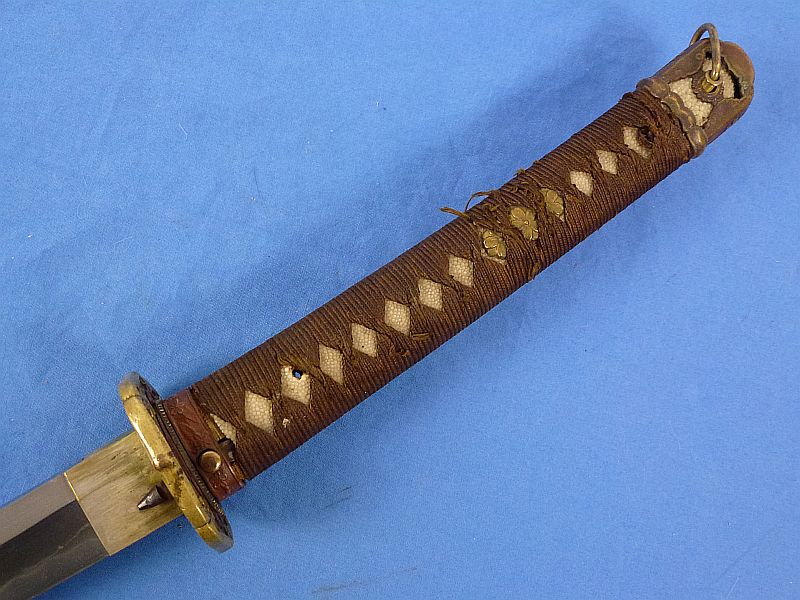 Signed WWII Japanese Army Officer Shin Gunto Sword by an Army Approved Swordsmith - Image 8