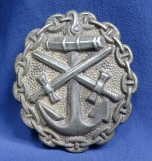 Imperial German Navy Silver Wound Badge