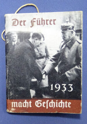 WWII German Mini Propaganda Booklet A-H & Hindenburg