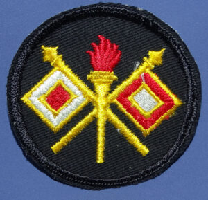 WWII Army Signal Corps 3 inch Jacket Patch