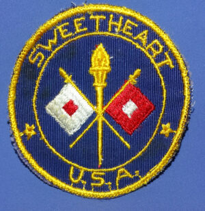 WWII Army Signal Corps Sweetheart Patch