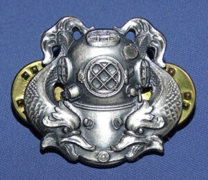 First Class Diver Sterling Badge
