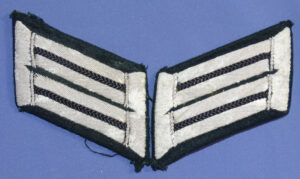 Pair WWII German Army Engineer Officer's Collar Tabs