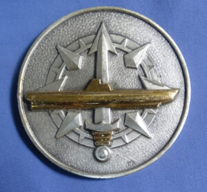 French Lorient 1981 3 inch Submarine Table Medal