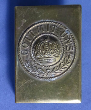 WWI German Brass Match Box Holder