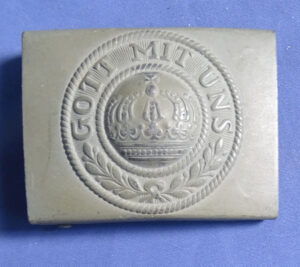 WWI German Army Steel Belt Buckle
