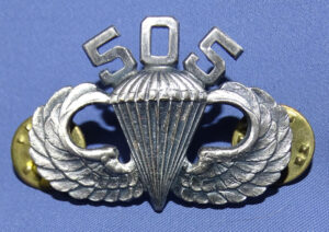 505th Airborne Infantry Numbered Jump Wings