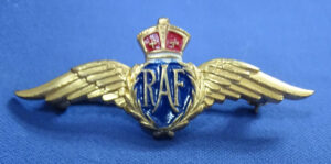 WWII Bundles For Britain RAF Pilot's Wing