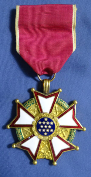 Named Legion Of Merit Medal - Donald J Lewis