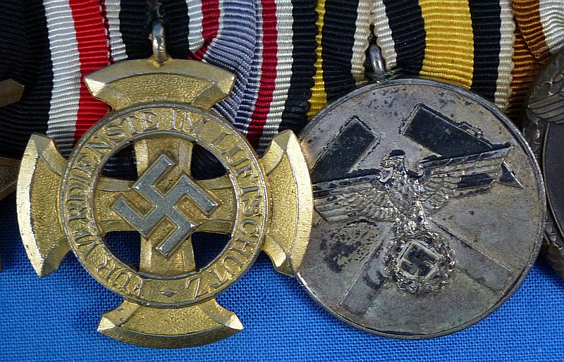 Third Reich Four Place Medals Bar - Image 2