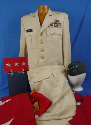 The Uniform, Flags, and Miniature Medals of U.S. Army Lieutenant General Ferdinand Unger