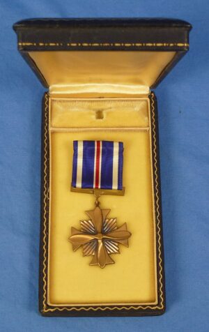 Cased WWII Distinguished Flying Cross Decoration