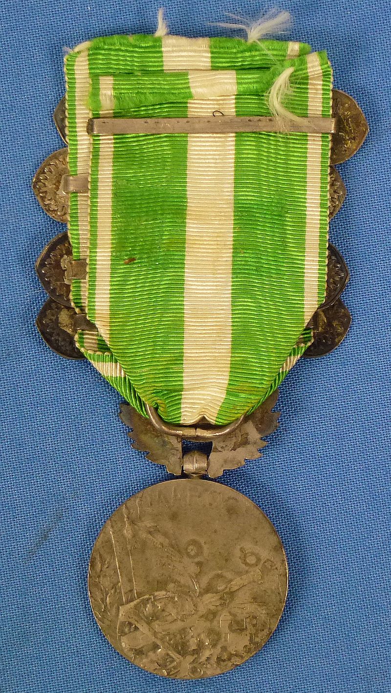 French Commemorative Morocco Campaign Medal with All Four Clasps - Image 3