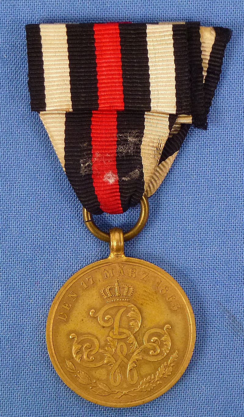 1863 Prussian Medal for the Napoleonic Wars Combatants - Image 2