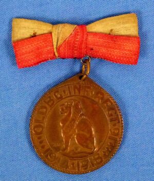 1919 Oldenburg Centenary Medal of the 91st Infantry Regiment