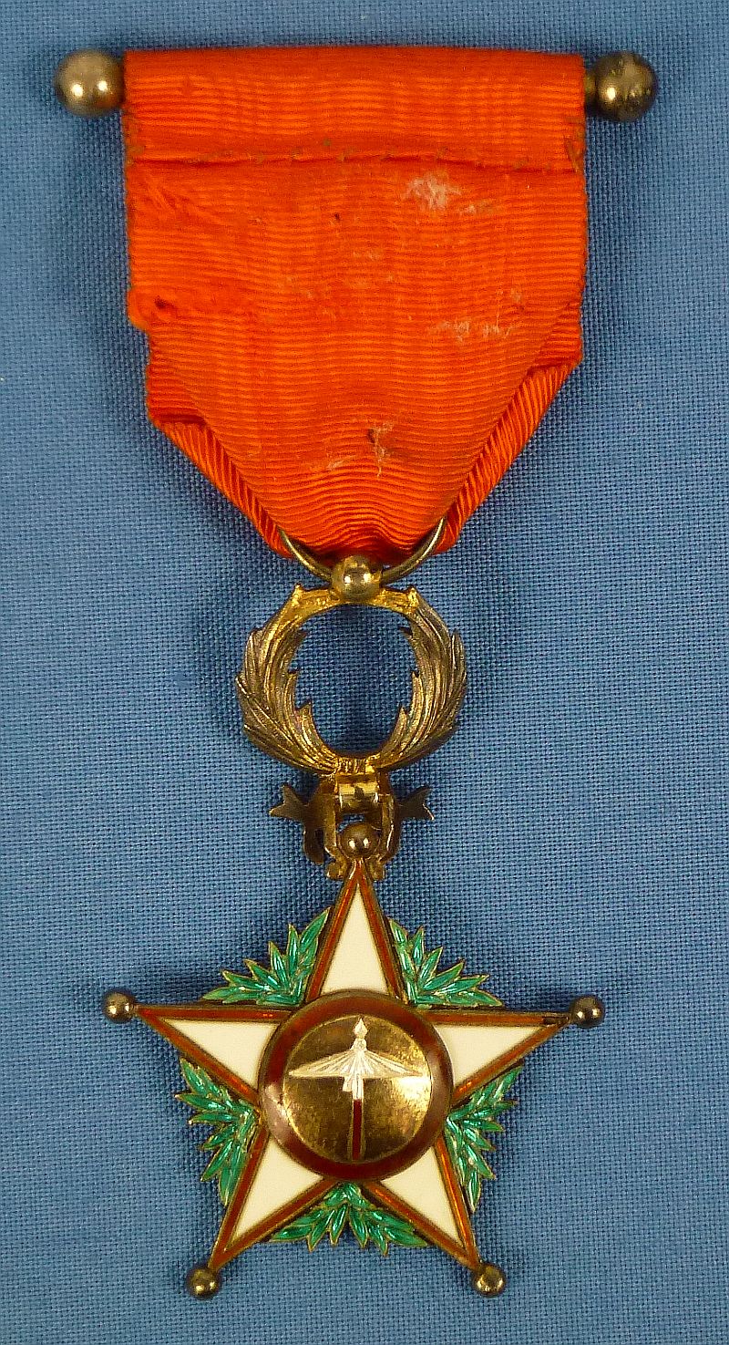 French Colonial Morocco Order of Ouissam Alaouite - Image 3