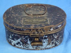 Named British 9th Lancer Regiment Brocade Belt Case