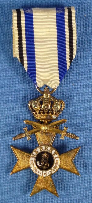 Bavarian Military Merit Cross First Class with Crown and Swords