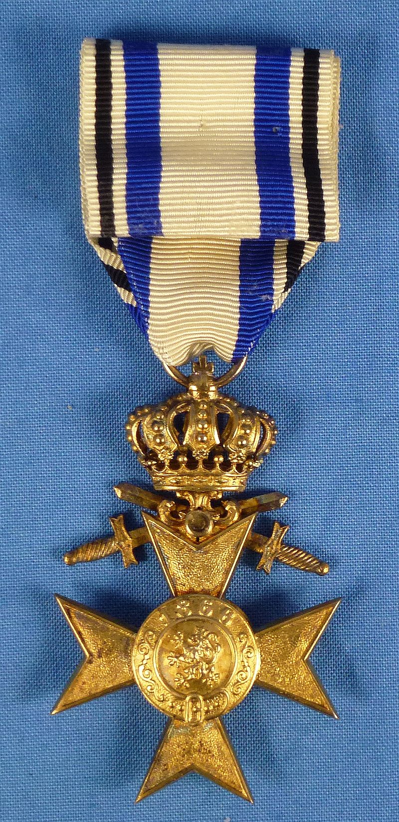 Bavarian Military Merit Cross First Class with Crown and Swords - Image 2