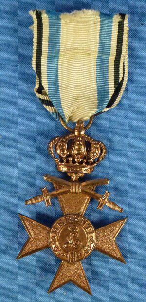 Bavarian Military Merit Cross Third Class with Crown and Swords