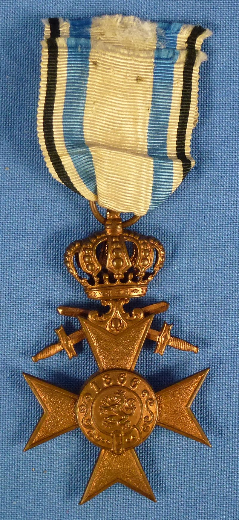 Bavarian Military Merit Cross Third Class with Crown and Swords - Image 2