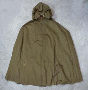 WWII Japanese Army Officer Hooded Wool Cloak