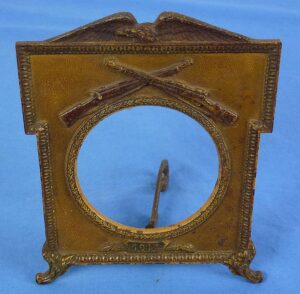 WWI Patriotic Cast Iron Frame