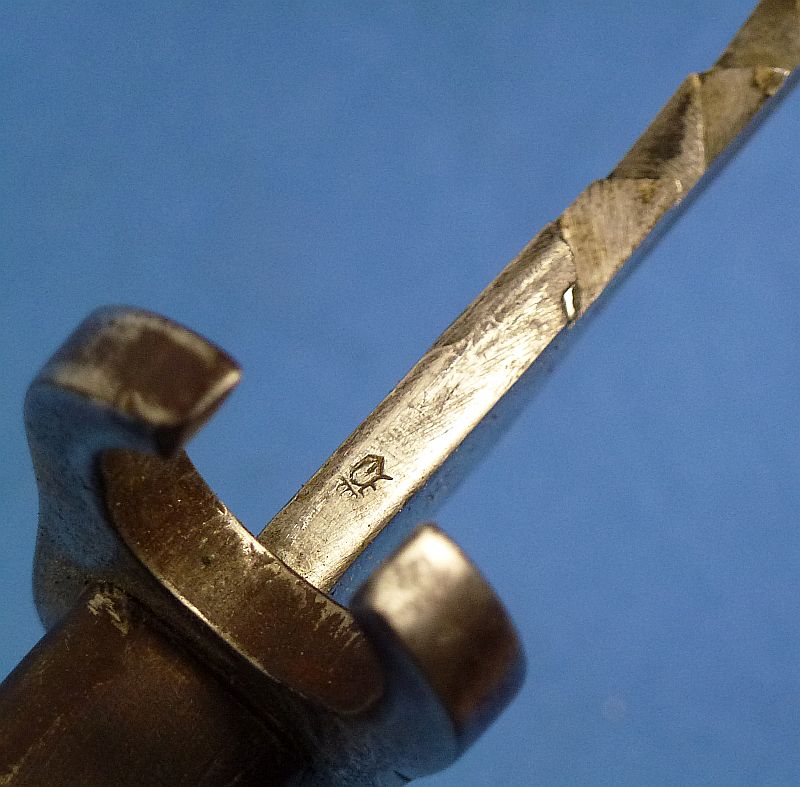 WWI German Ersatz Sawback Bayonet with Frog and Portepee - Image 6