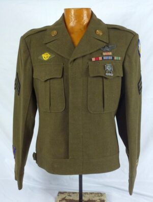 WWII Army Air Force 9th Air Force Sergeant's Ike Jacket