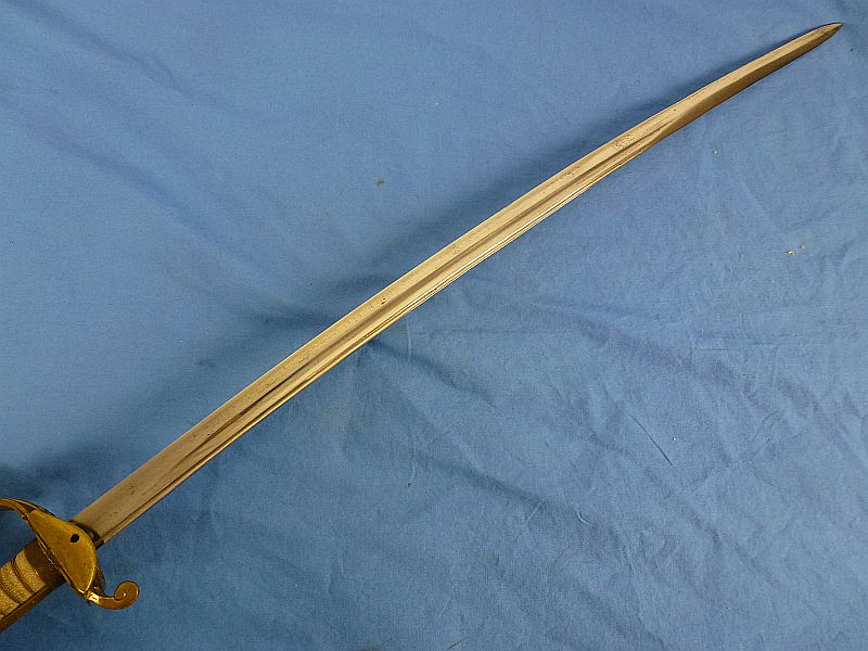 WWII Period Model 1883 Japanese Naval Officer Sword with Portepee - Image 5
