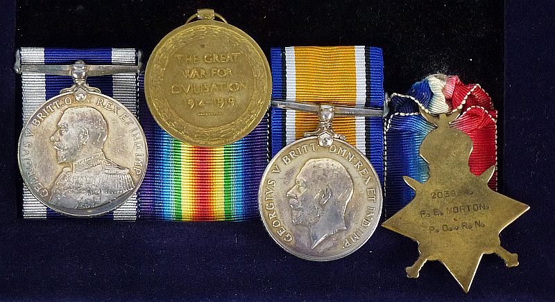 WWI British Royal Navy Medals Group to the Cruiser H.M.S. Astraea - Image 3