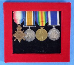 WWI British Royal Navy Medals Group to the H.M.S. Actaeon