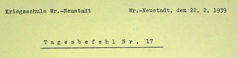 1939 Daily Order of the Army Military Academy Signed by School Commandant Erwin Rommel - Image 4
